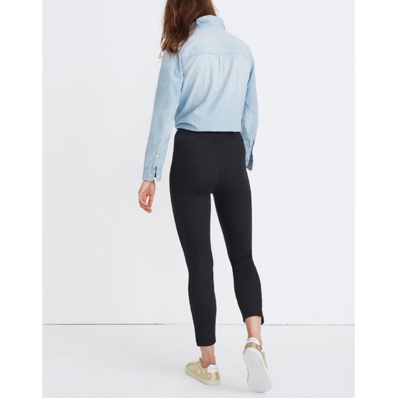 Madewell Black Fraser Slim Pants Size 26 - Picture 2 of 15